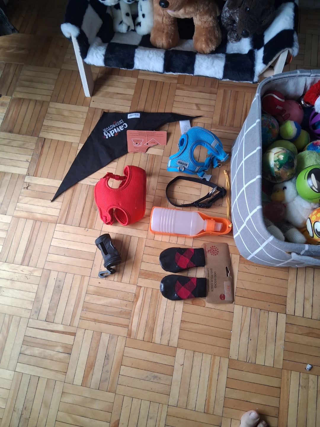 Large assortment of dog toys and accessories - photo 3