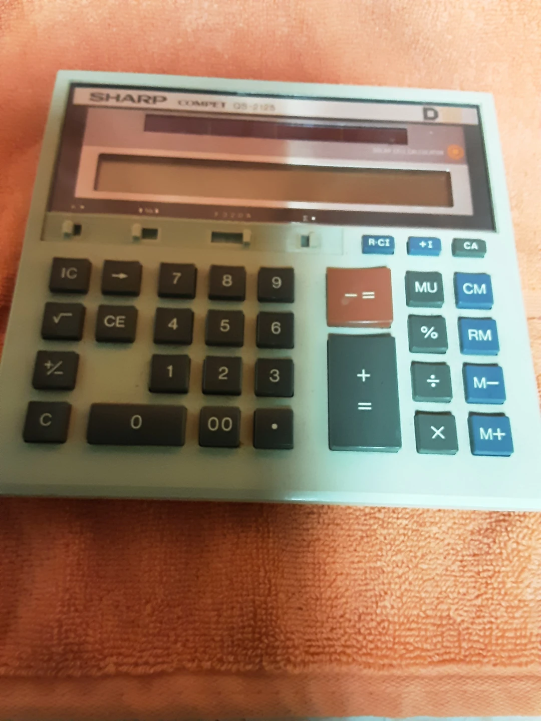 Sharp Compet CS-2125 Desktop Calculator
