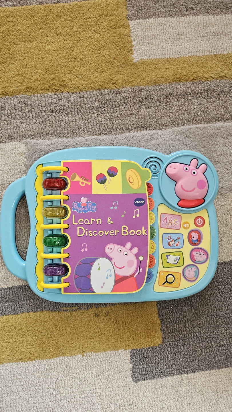 VTech Peppa Pig Learn & Discover Book