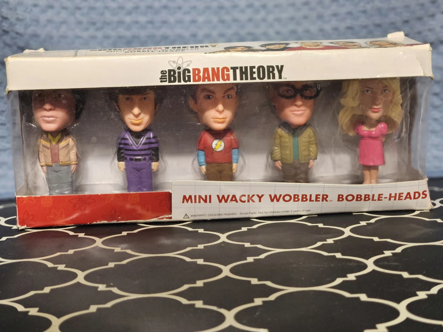 The Big Bang Theory Mini Wacky Wobbler Bobble-Heads Set
