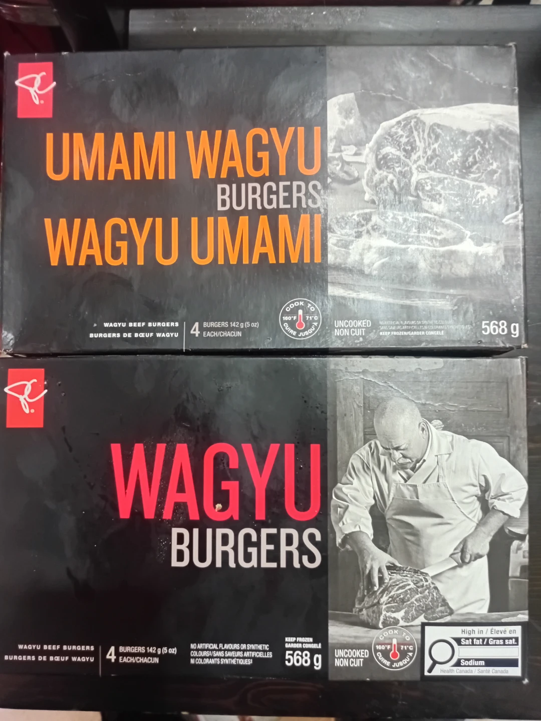 PC Umami Wagyu Burgers (4 x 142g)