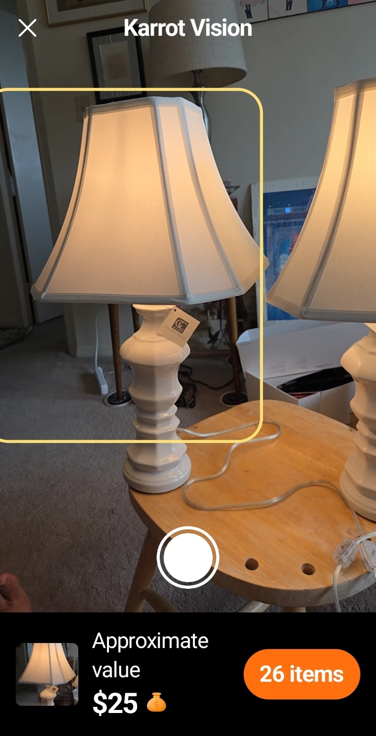 Giftcraft White Table Lamp - photo 5