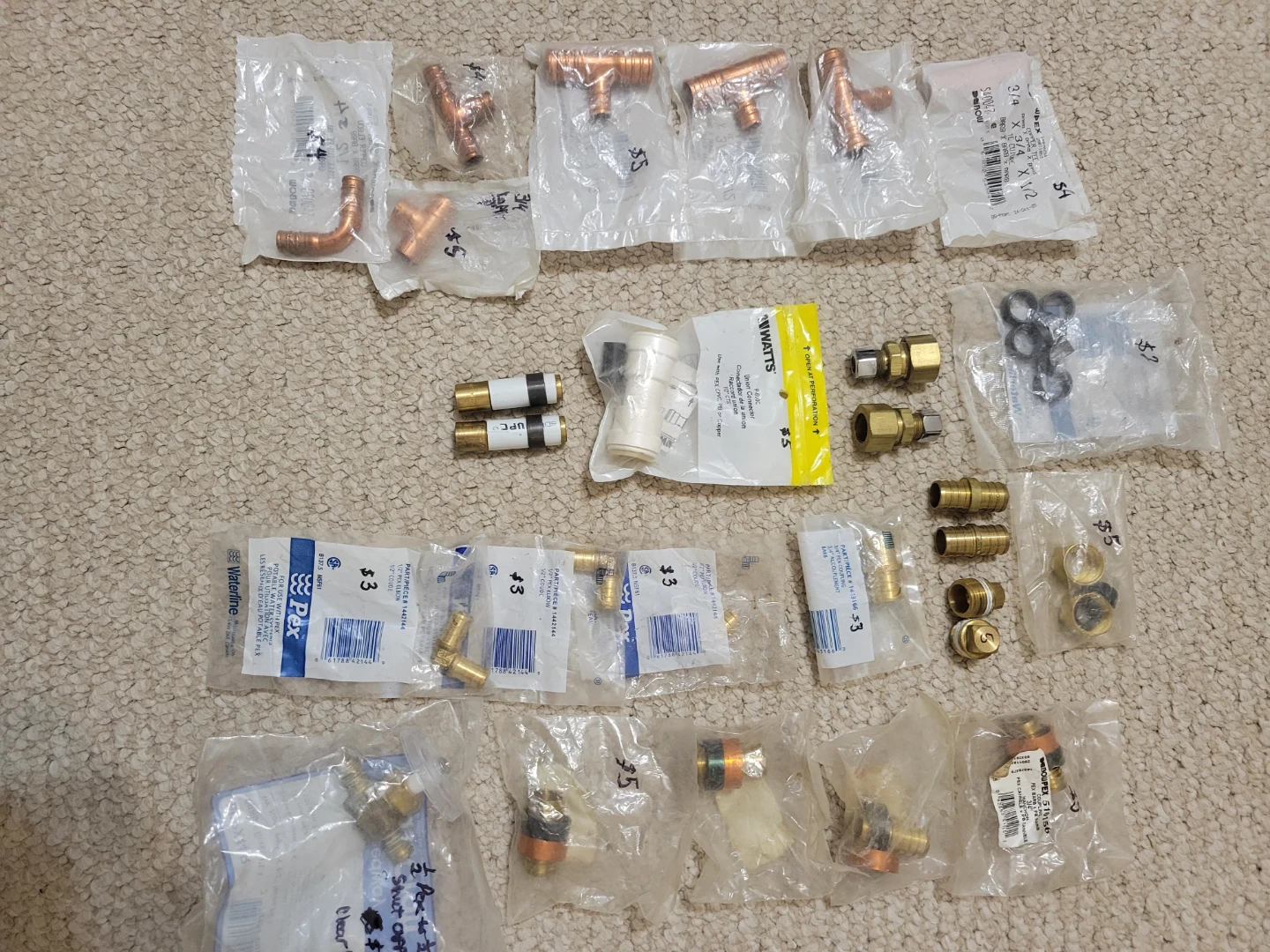 Assorted Plumbing Fittings and Valves - photo 5