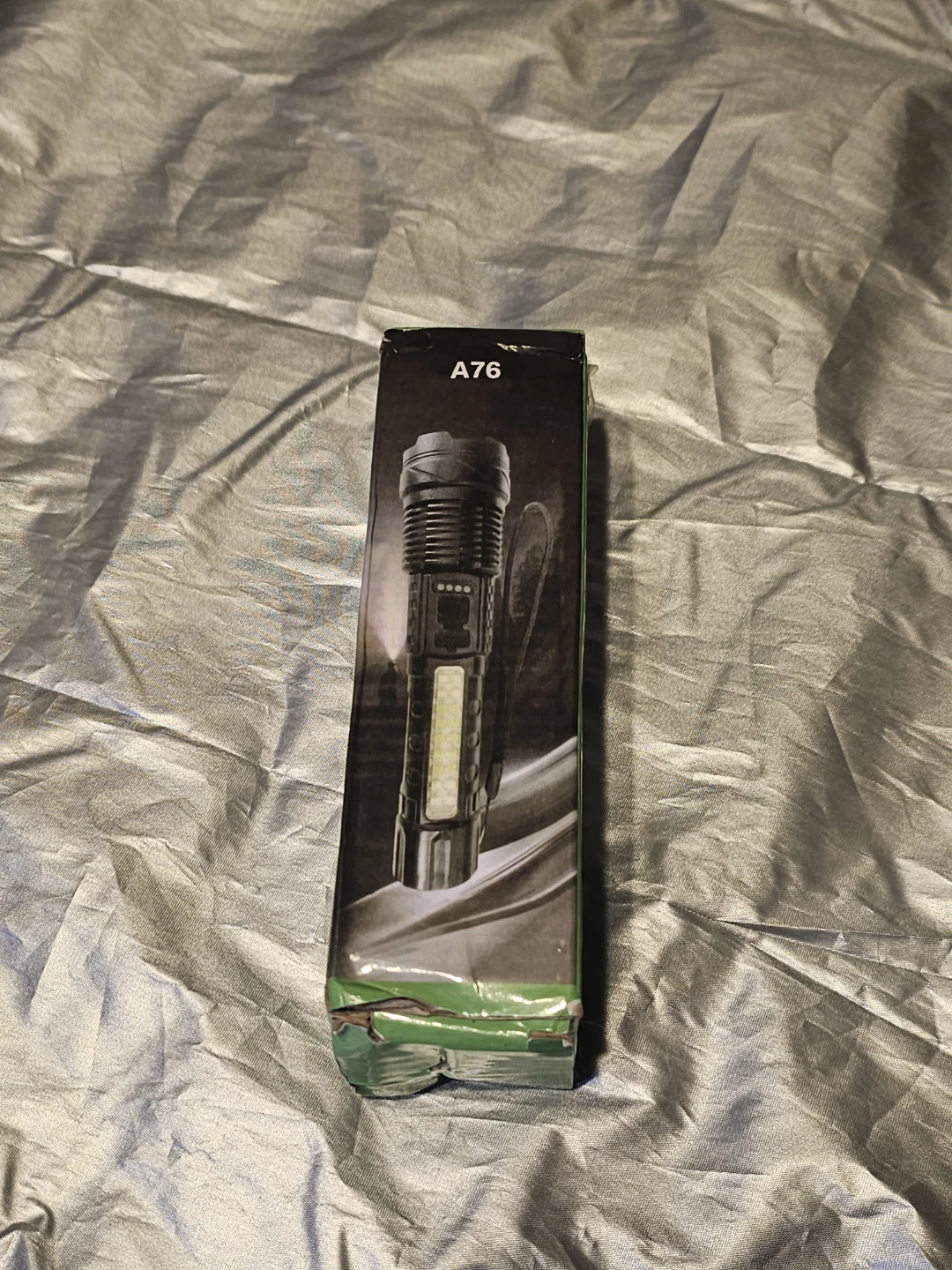 A76 Rechargeable LED Flashlight with Side Light