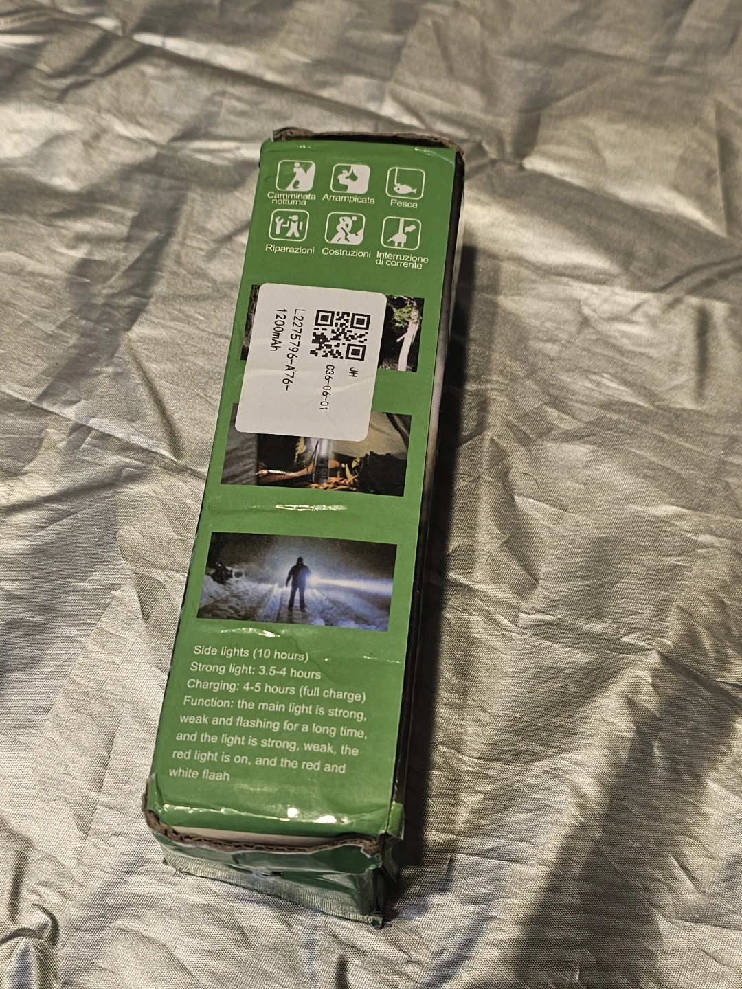 A76 Rechargeable LED Flashlight with Side Light - photo 2