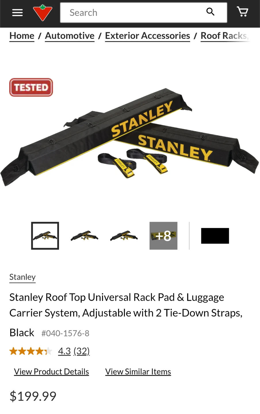 Stanley Universal Soft Roof Rack Pad/Luggage Carrier - photo 2