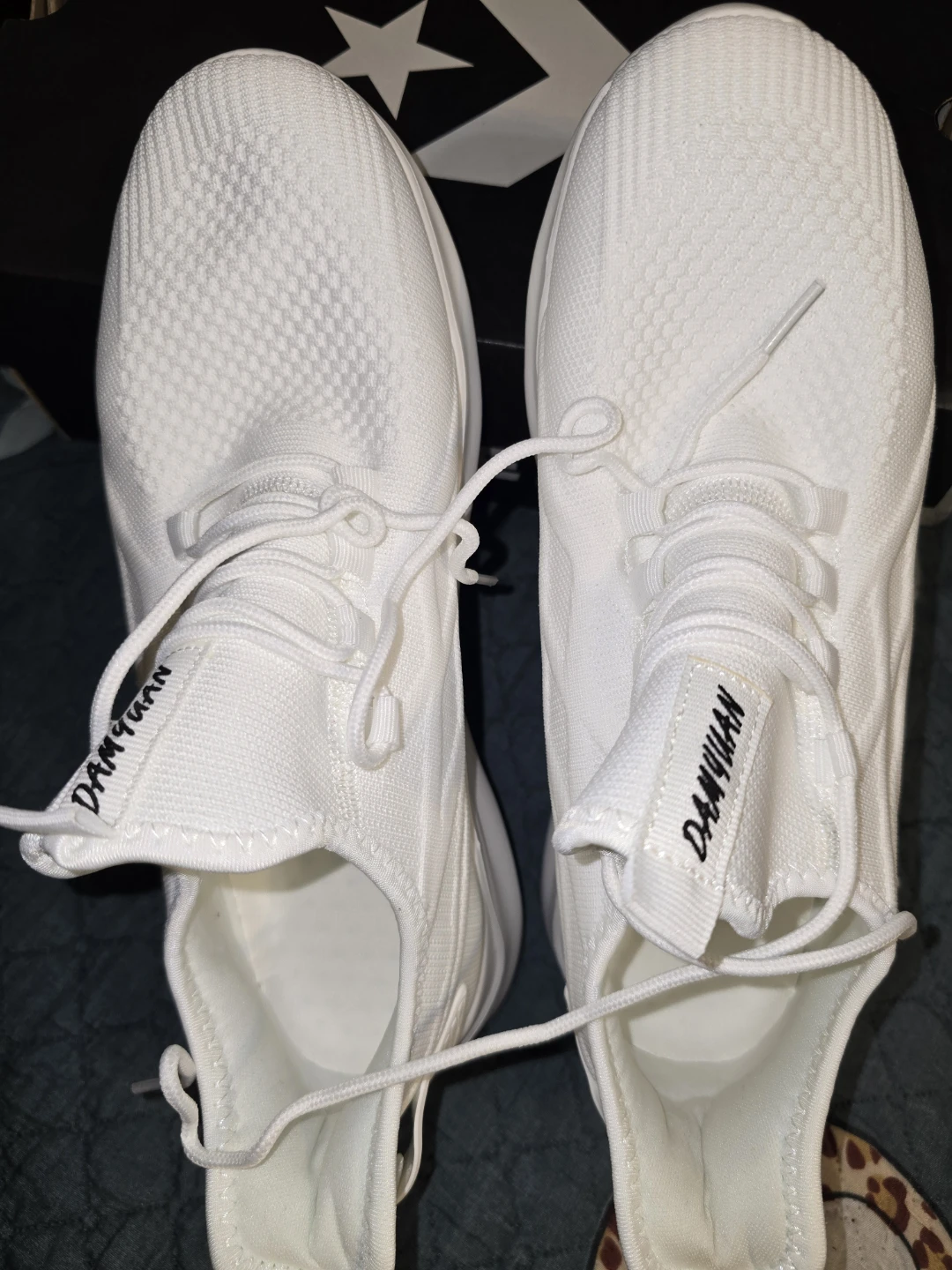 White DAMYHAN Athletic Sneakers - photo 2