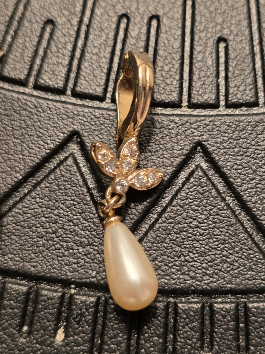 Vintage Earrings with Pendant - photo 2