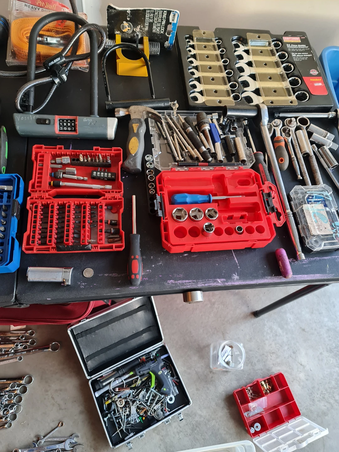 Mixed Tools Lot - Pliers, Wrenches, Screwdrivers, Power Tools - photo 2