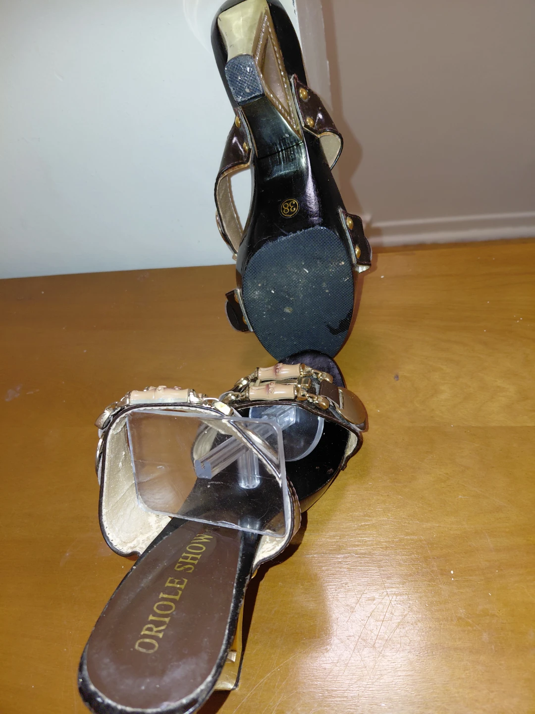 Oriole Show Women's Heeled Sandals - Size 38 - photo 2