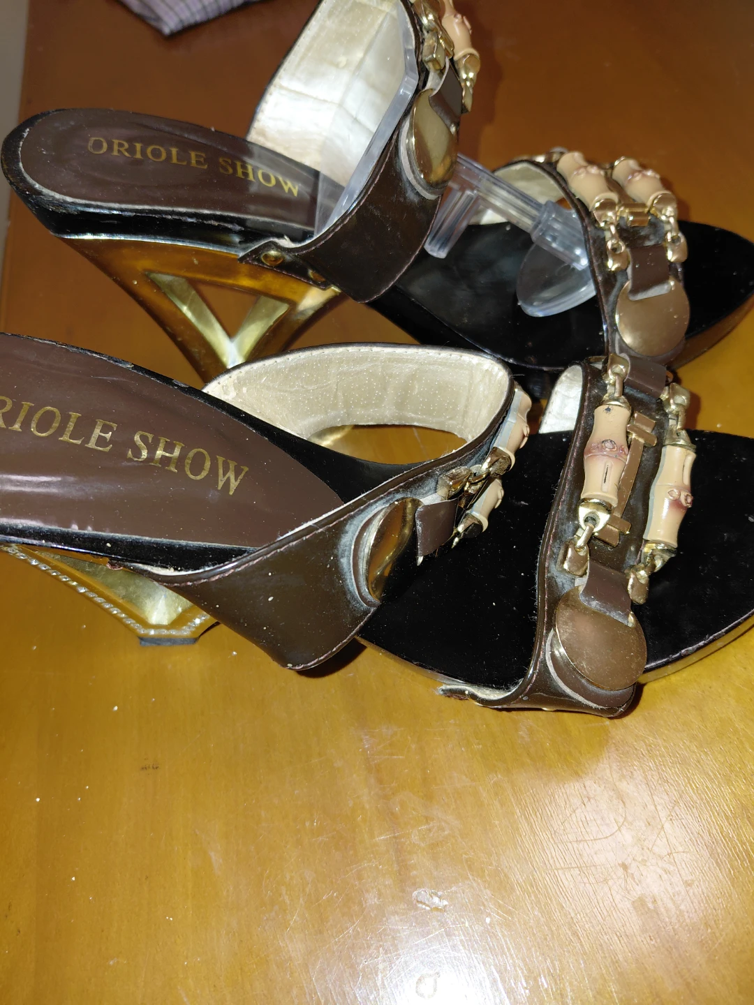 Oriole Show Women's Heeled Sandals - Size 38 - photo 4