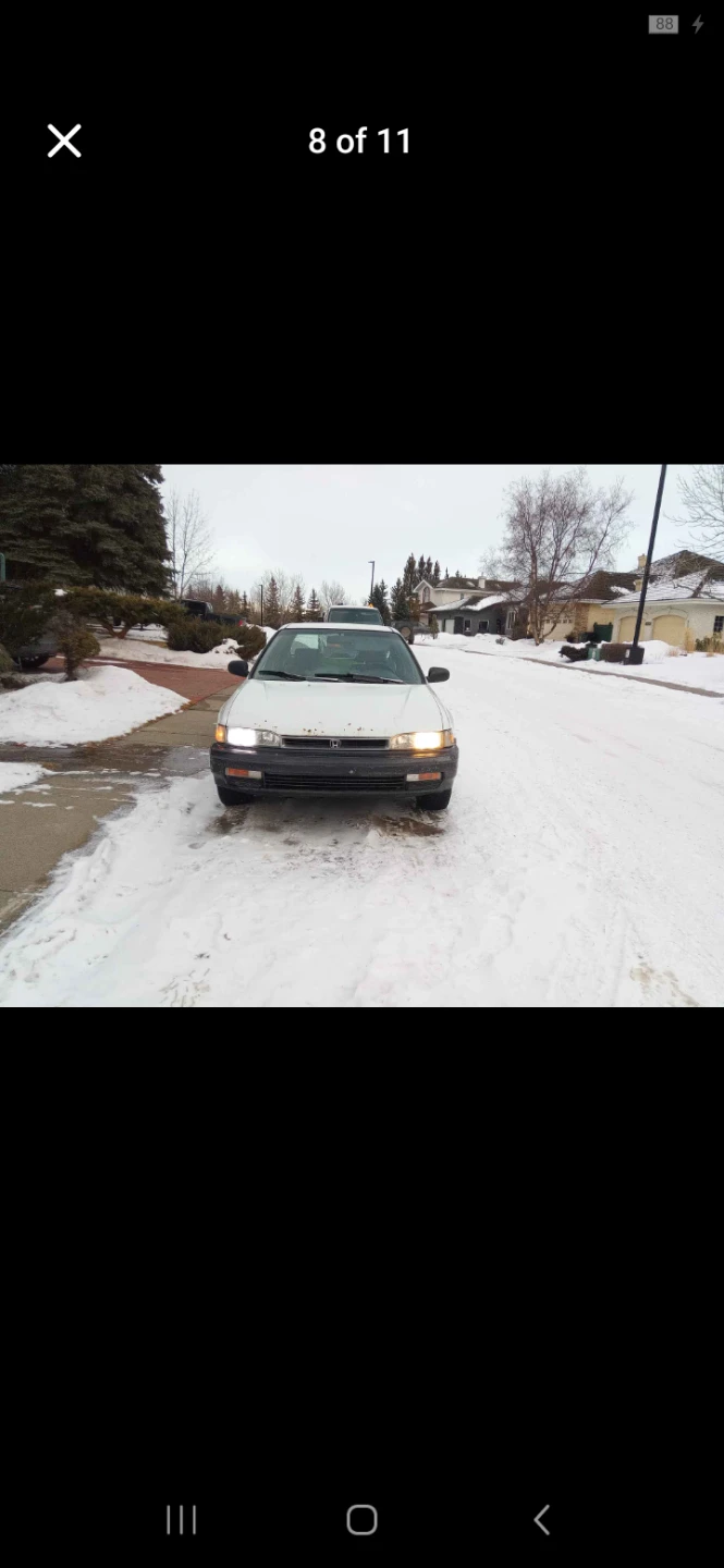 1990 Honda Accord & 93