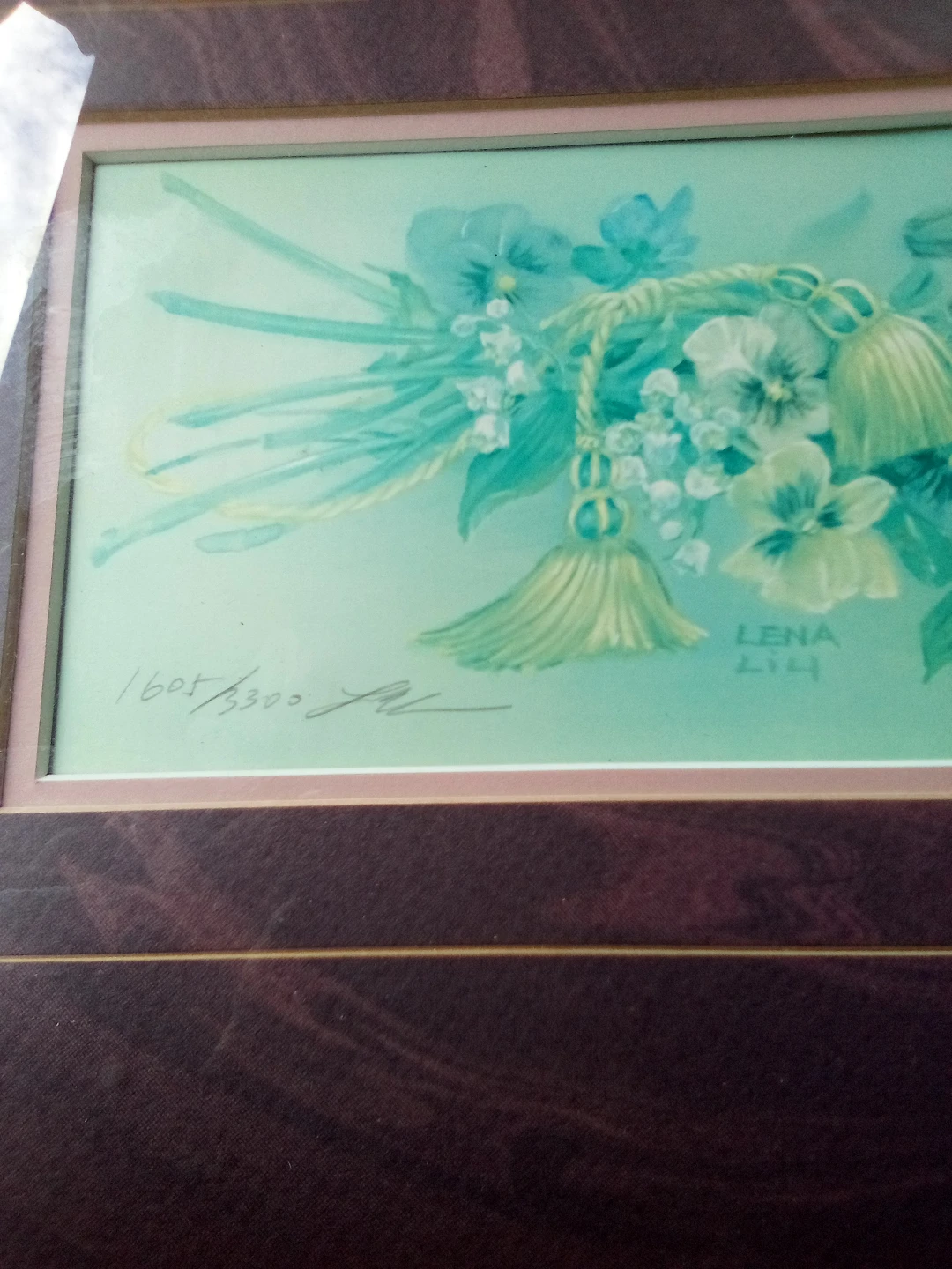 Lena Liu "Tulip Bouquet w/ Tassel" Limited Edition Print - photo 2