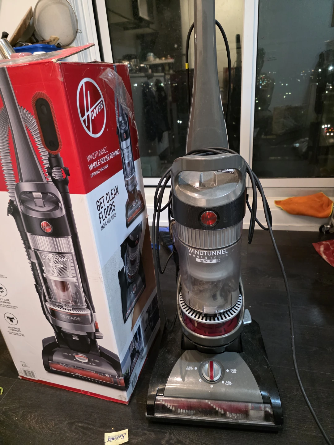 Hoover WindTunnel Whole House Rewind Upright Vacuum