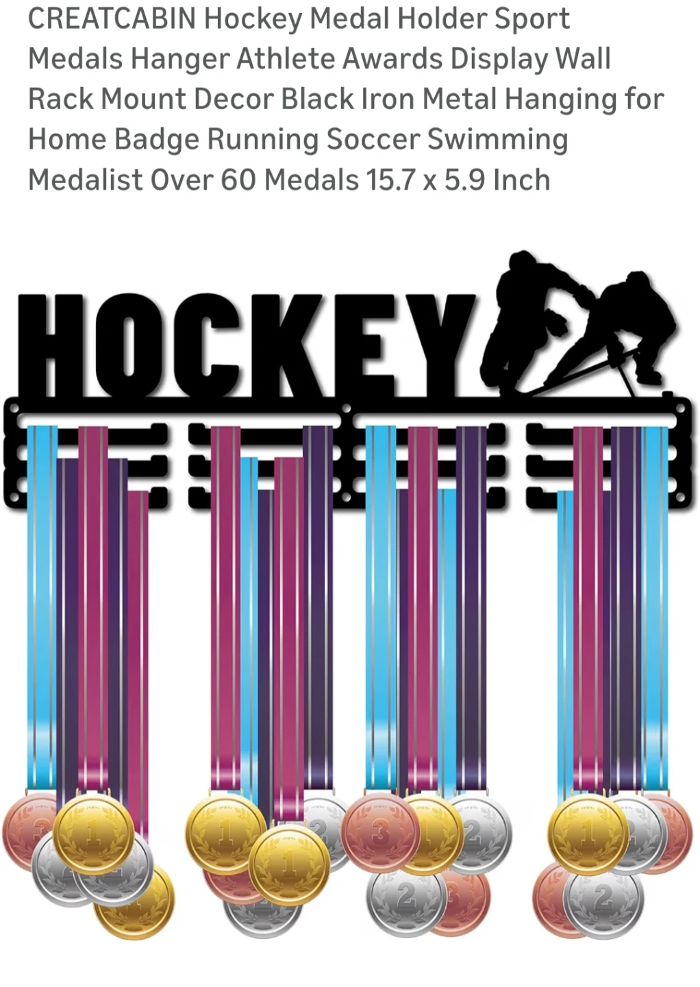 Hockey Medal Display Hanger - photo 3