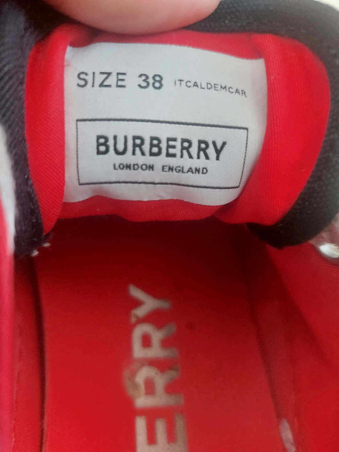 Burberry London England Sneakers Size 38 - photo 3