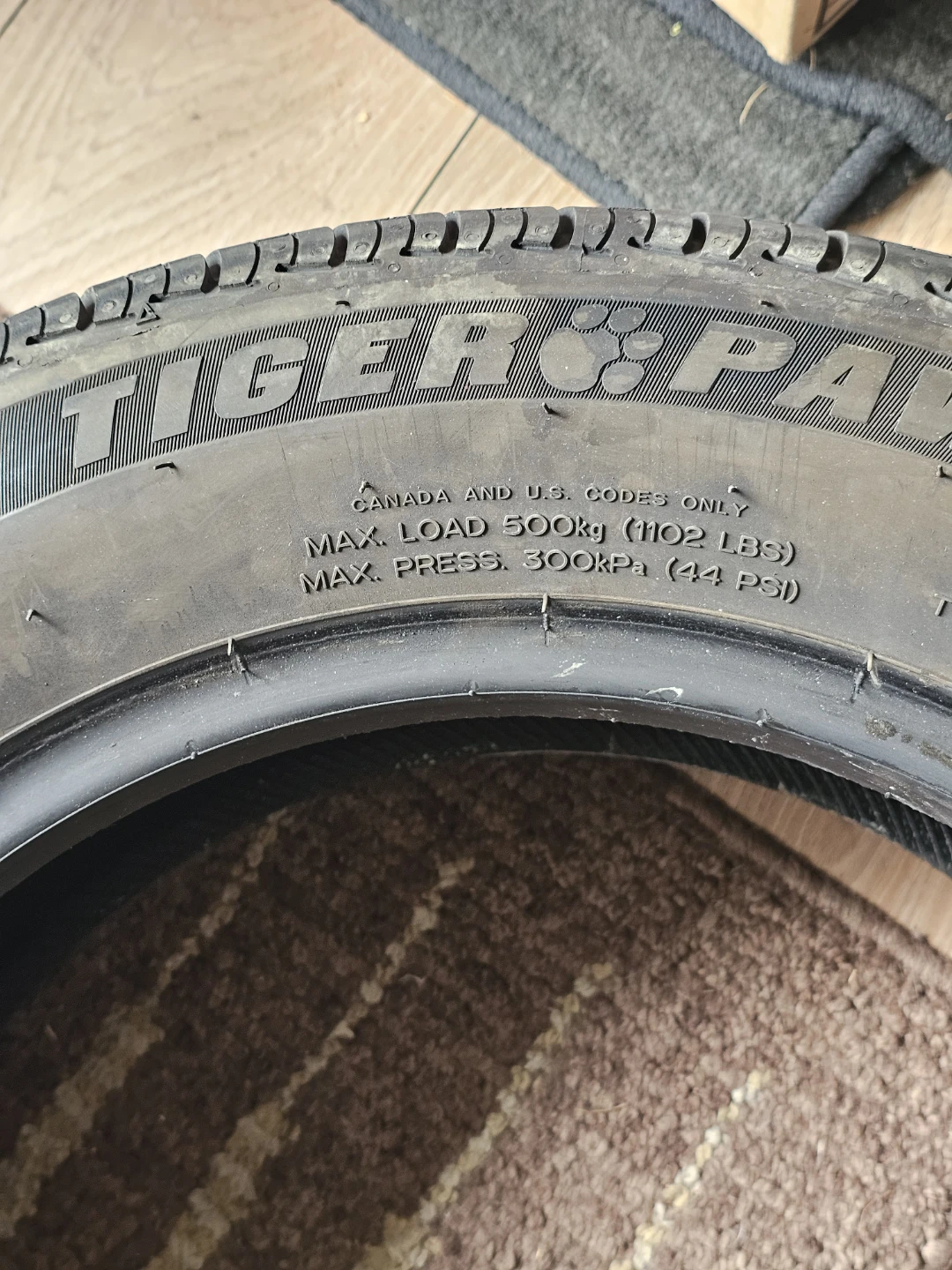 Tiger Paw 175/65R15 Tires (Set of 3) - photo 2