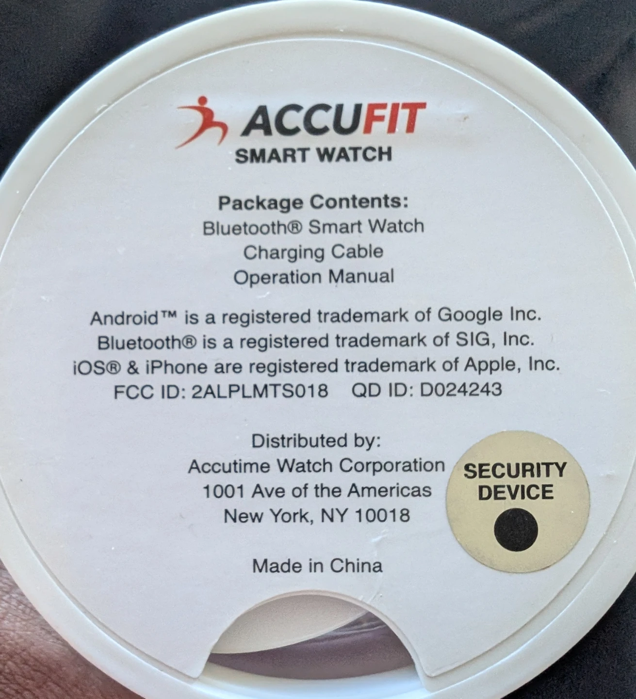 ACCUFIT Smart Watch - Gold - photo 4