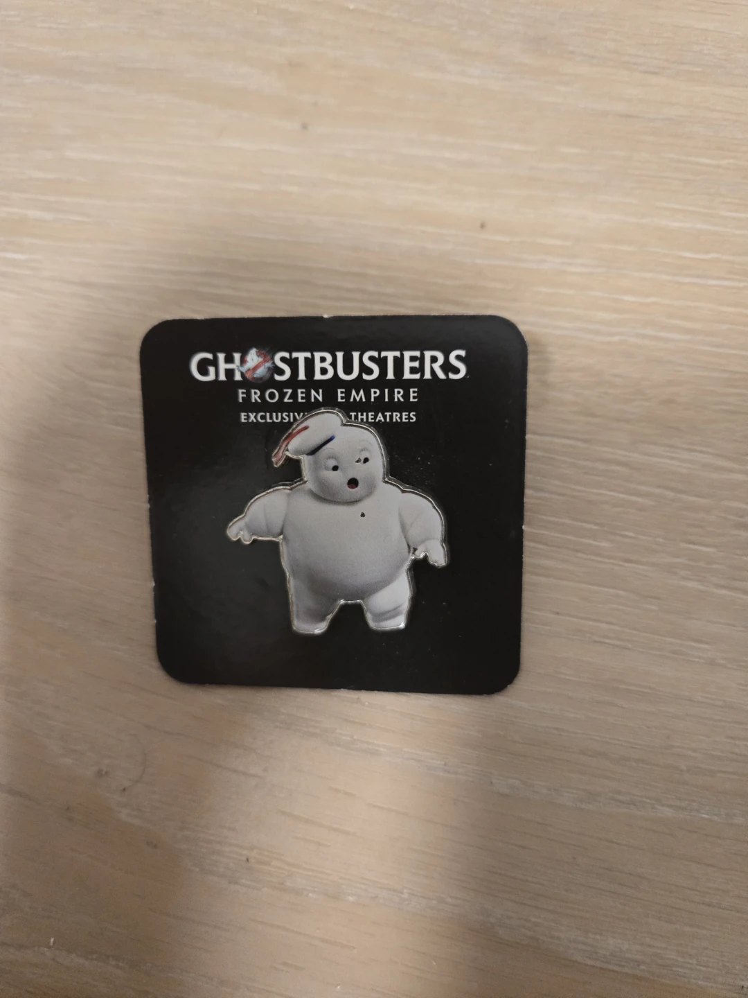 Ghostbusters Stay Puft Marshmallow Man Cineplex Ultra AVX Pin