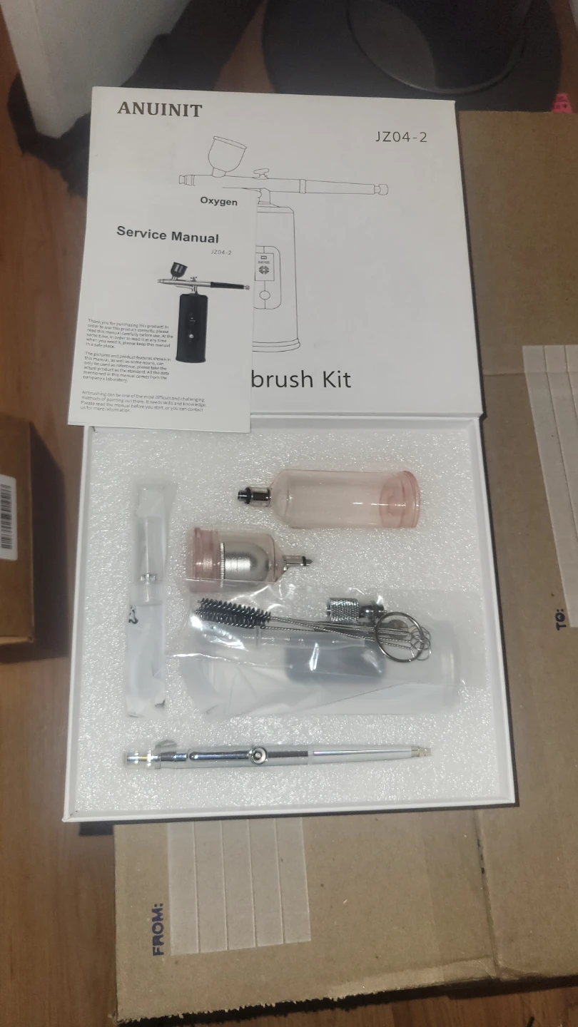 Anuinit JZ04-2 Rechargeable Airbrush Kit - photo 2