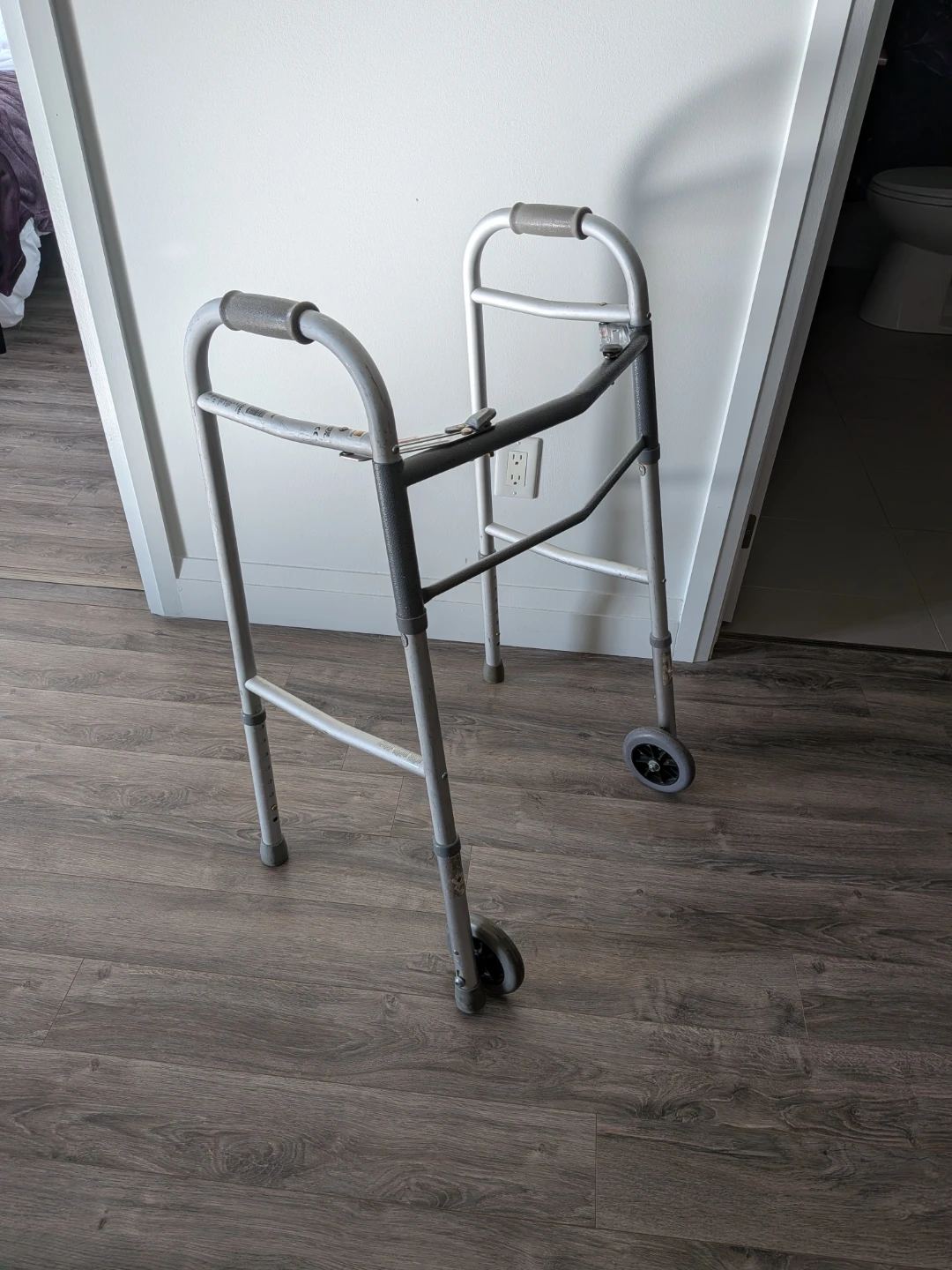 Folding Walker with Wheels - photo 2