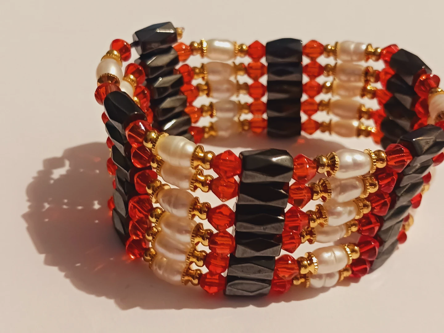 Magnetic Hematite Bracelet & Necklace in one - photo 2
