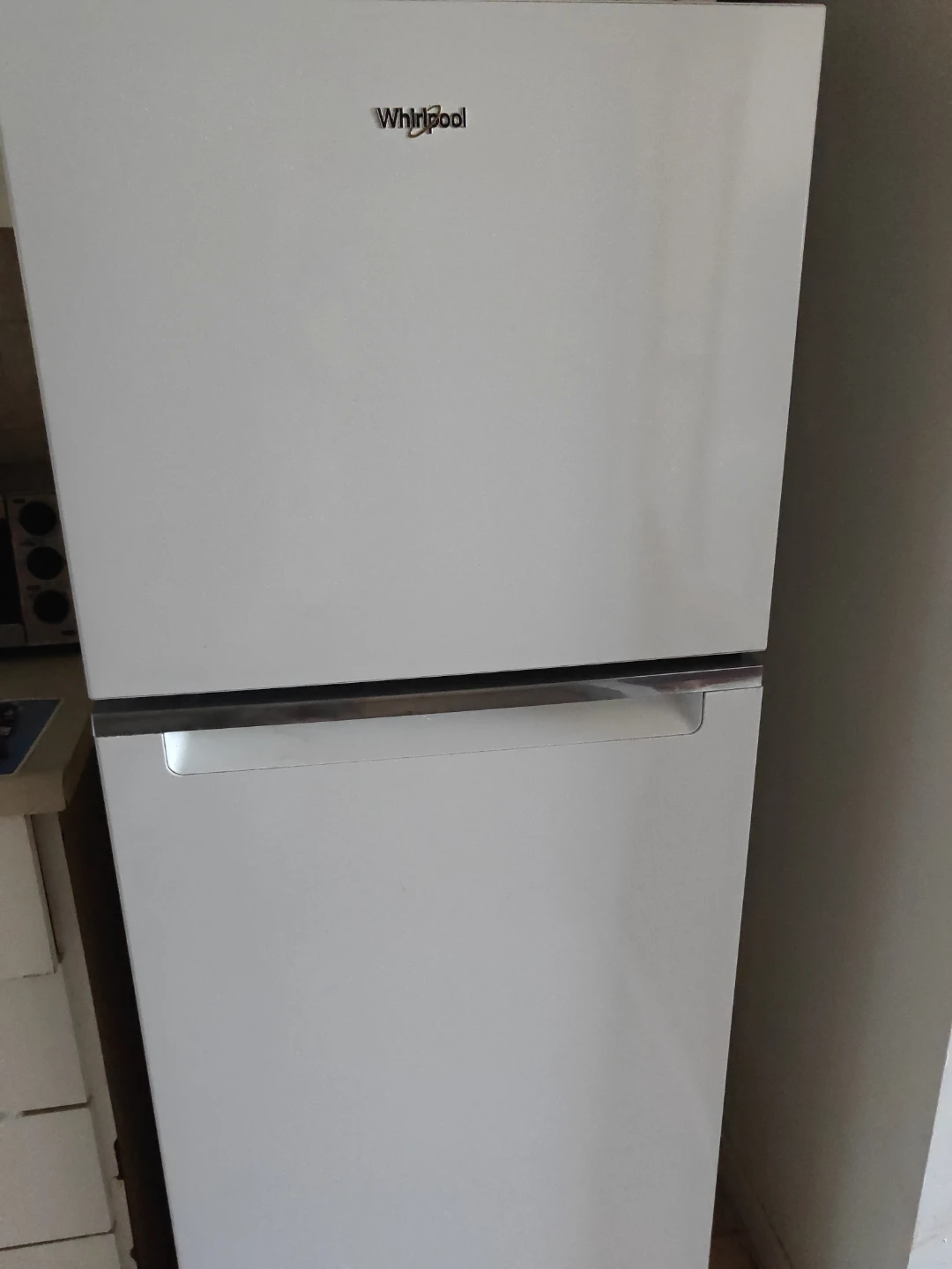 White Whirlpool Refrigerator