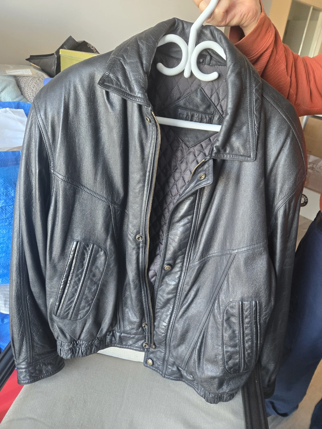 Black Leather Jacket - photo 2