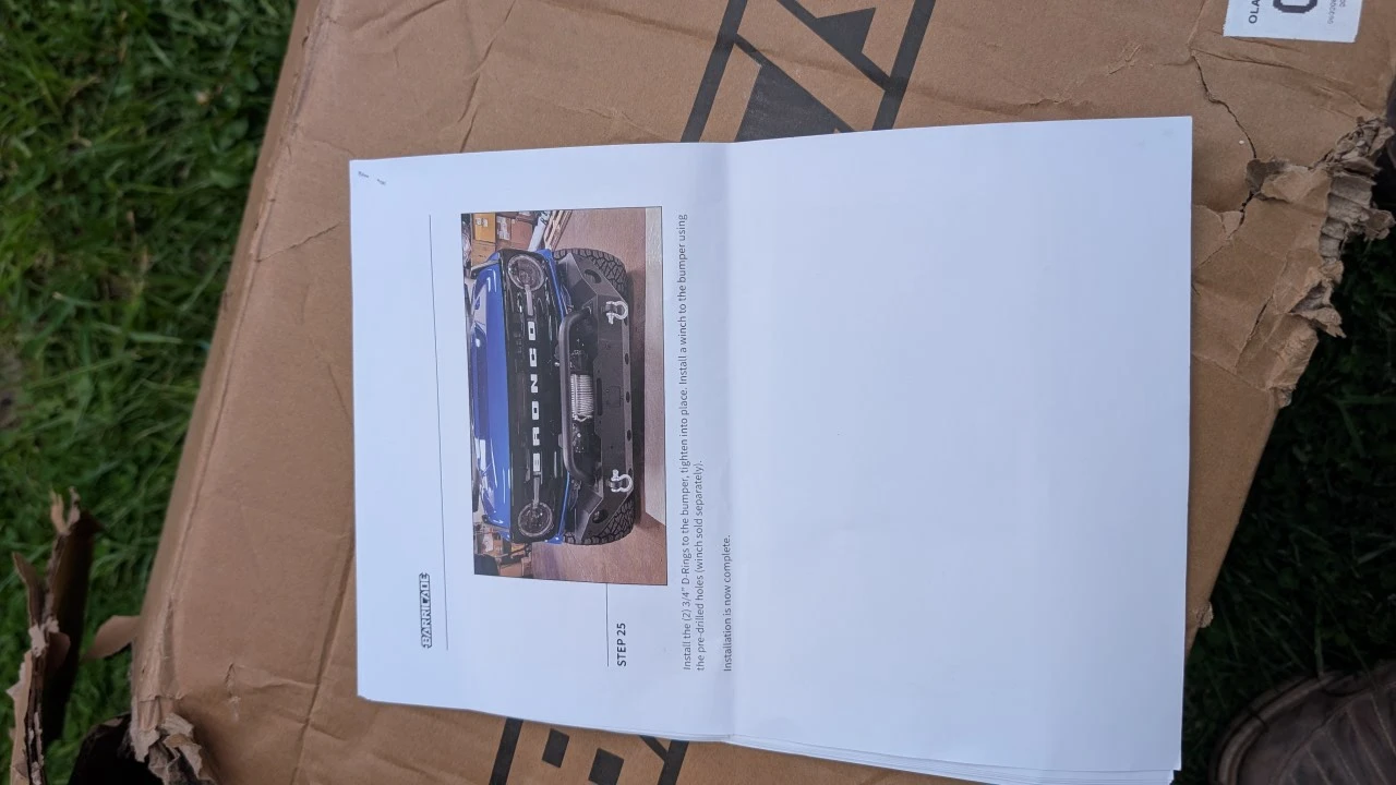 Barricade Trail Force Front Bumper for 2021+ Bronco - photo 5