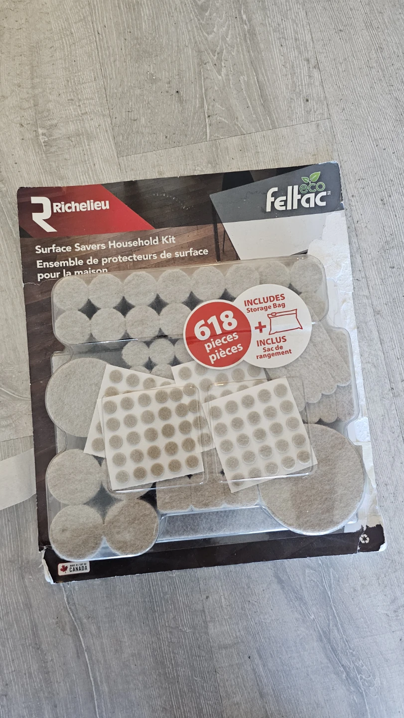 Richelieu & Fellic 618-Piece Surface Savers Household Kit