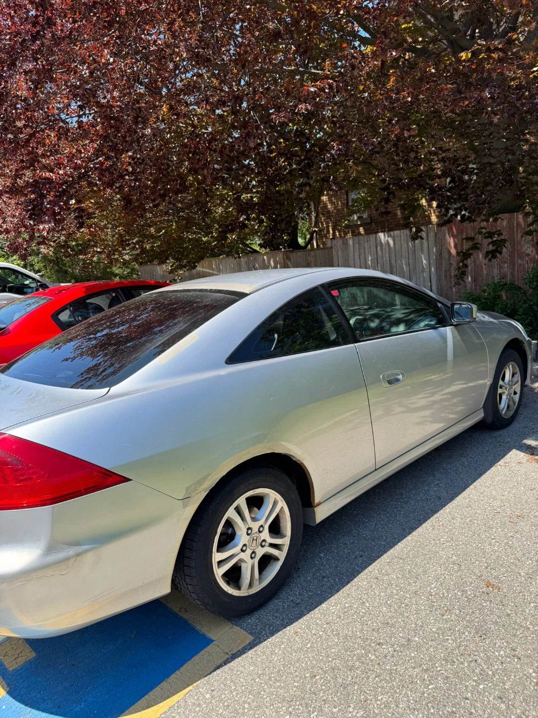 Silver 2007 Honda Accord Coupe