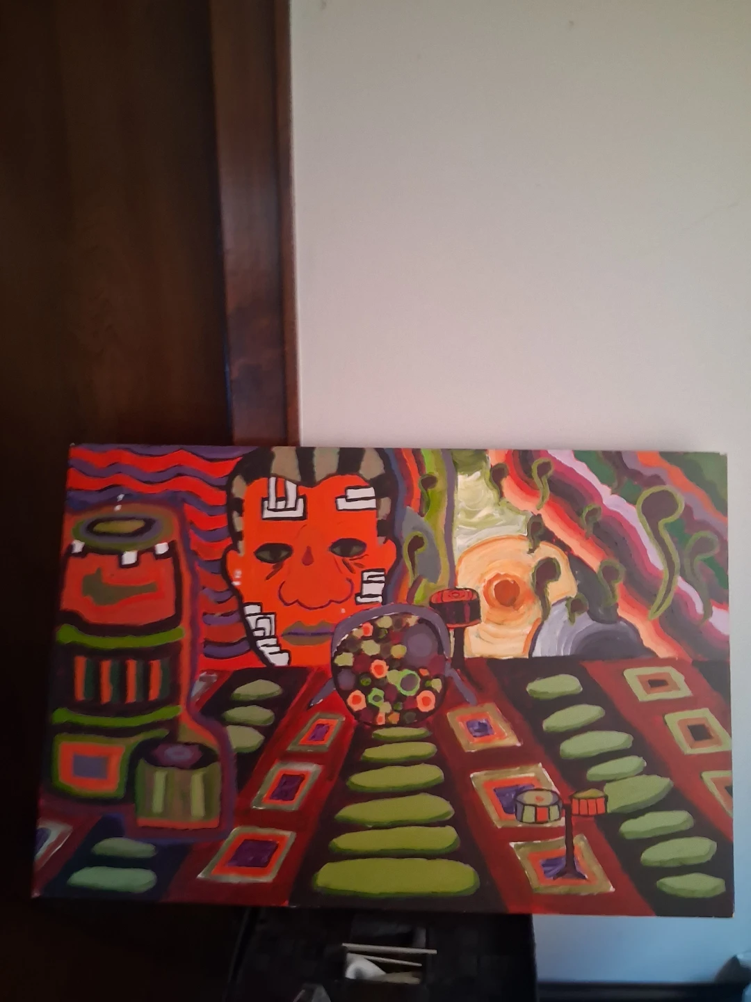 Original Abstract Acrylic Painting