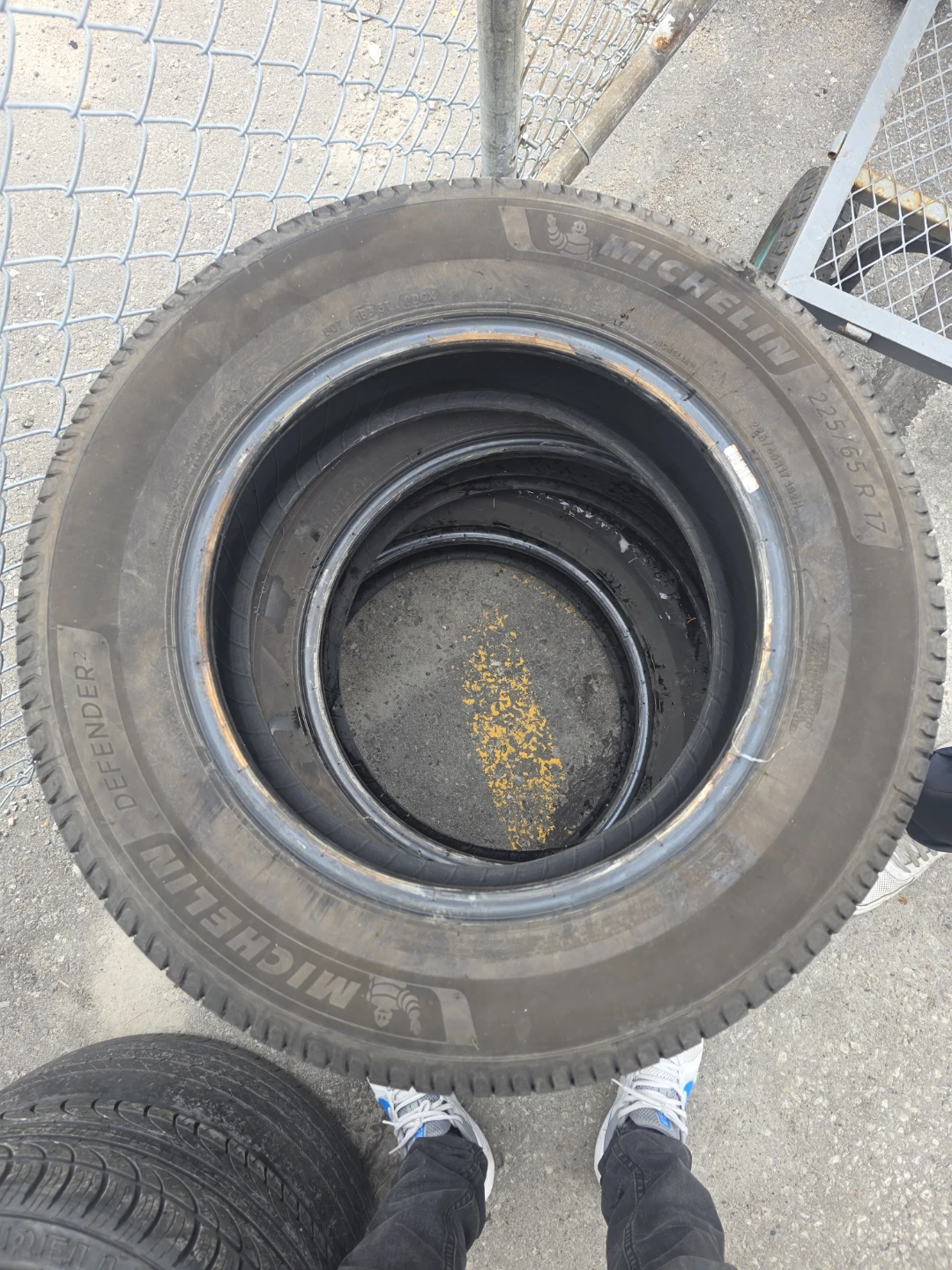 Michelin Defender Tires - 225/55 R17 - photo 2