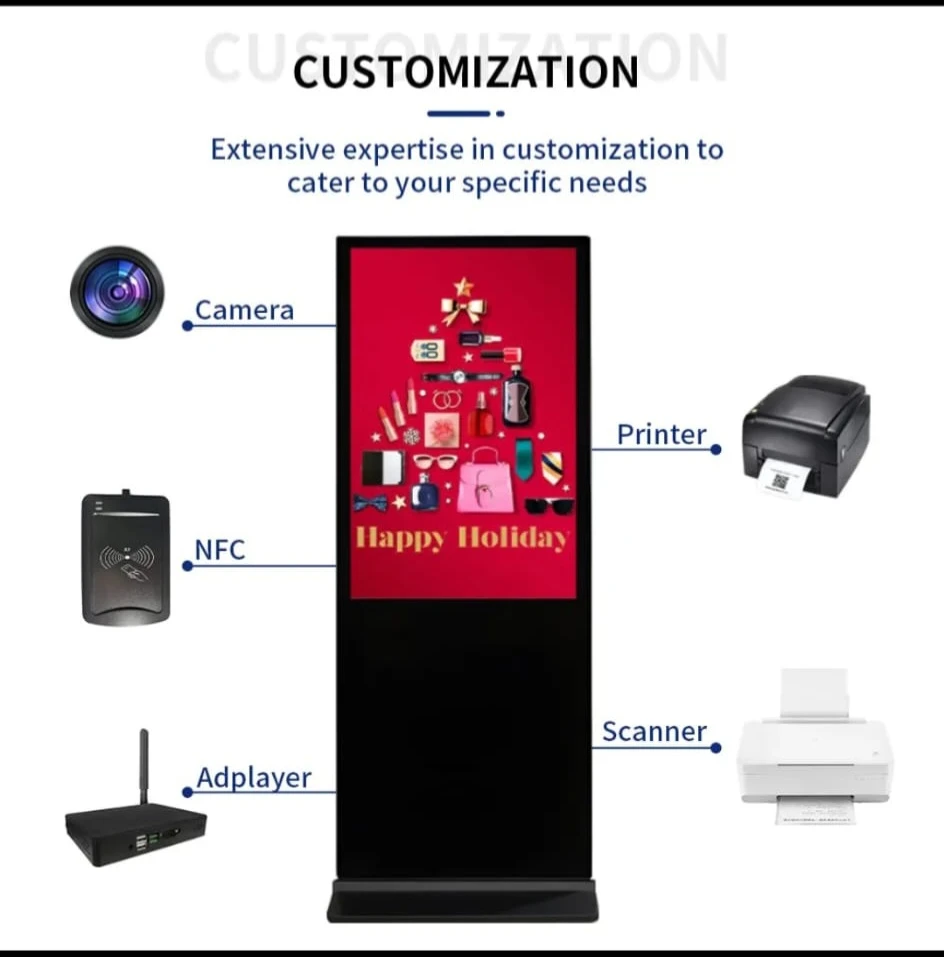 Digital Advertising Display Screen 1080P HD - photo 3