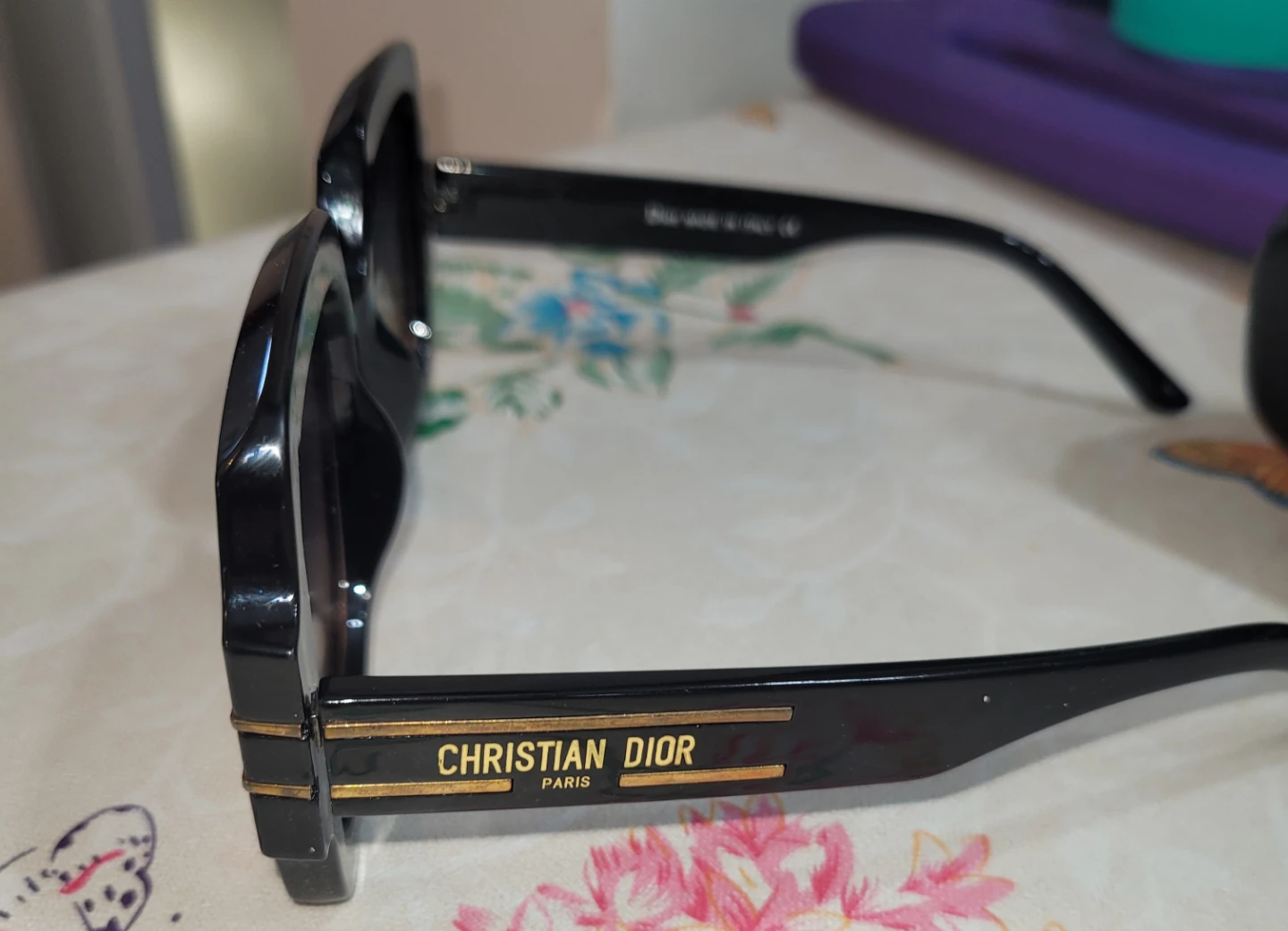 Christian Dior Black Oversized Sunglasses - photo 2