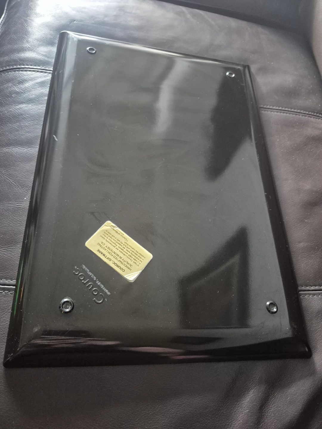 Vintage large Couroc Tray Hand crafted - photo 5