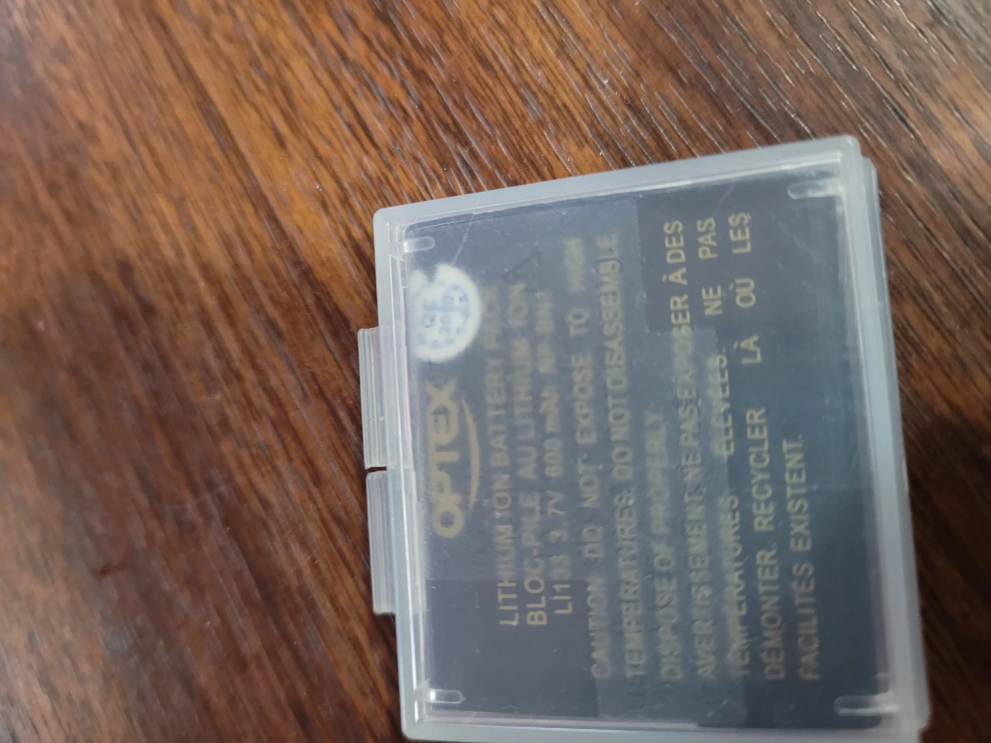 OPTeX Lithium-Ion Battery NP-BN1 - photo 2