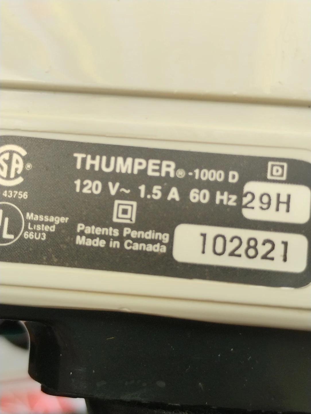 Thumper Professional Body Massager - photo 5