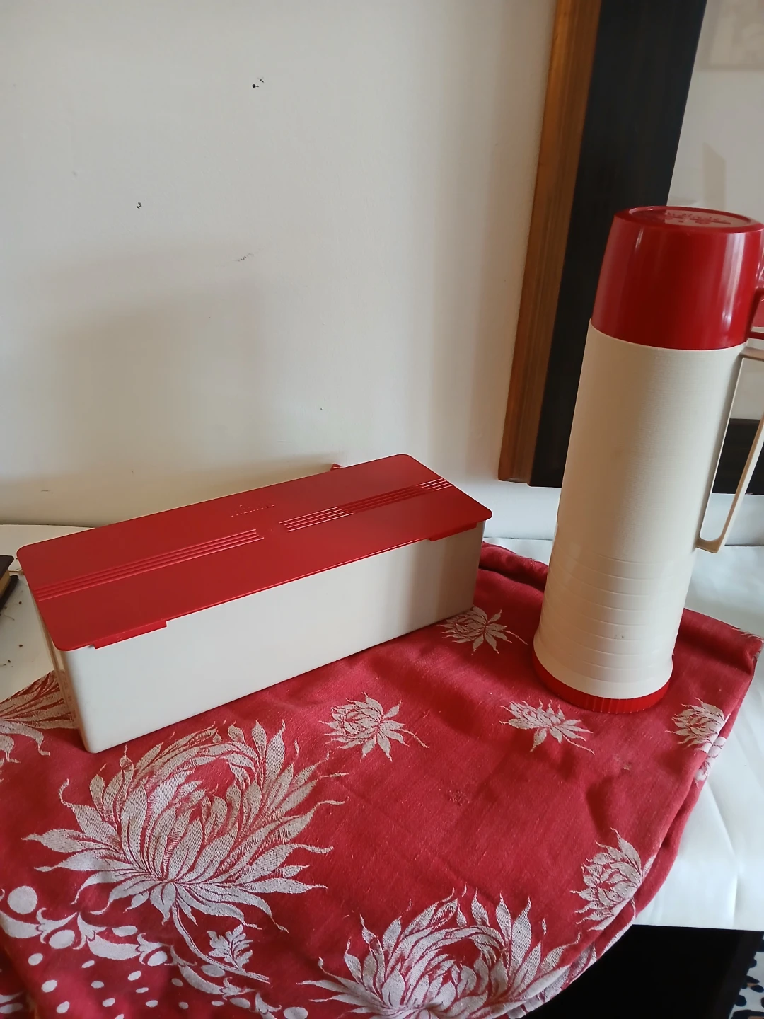 Vintage Thermos and Food Container Set