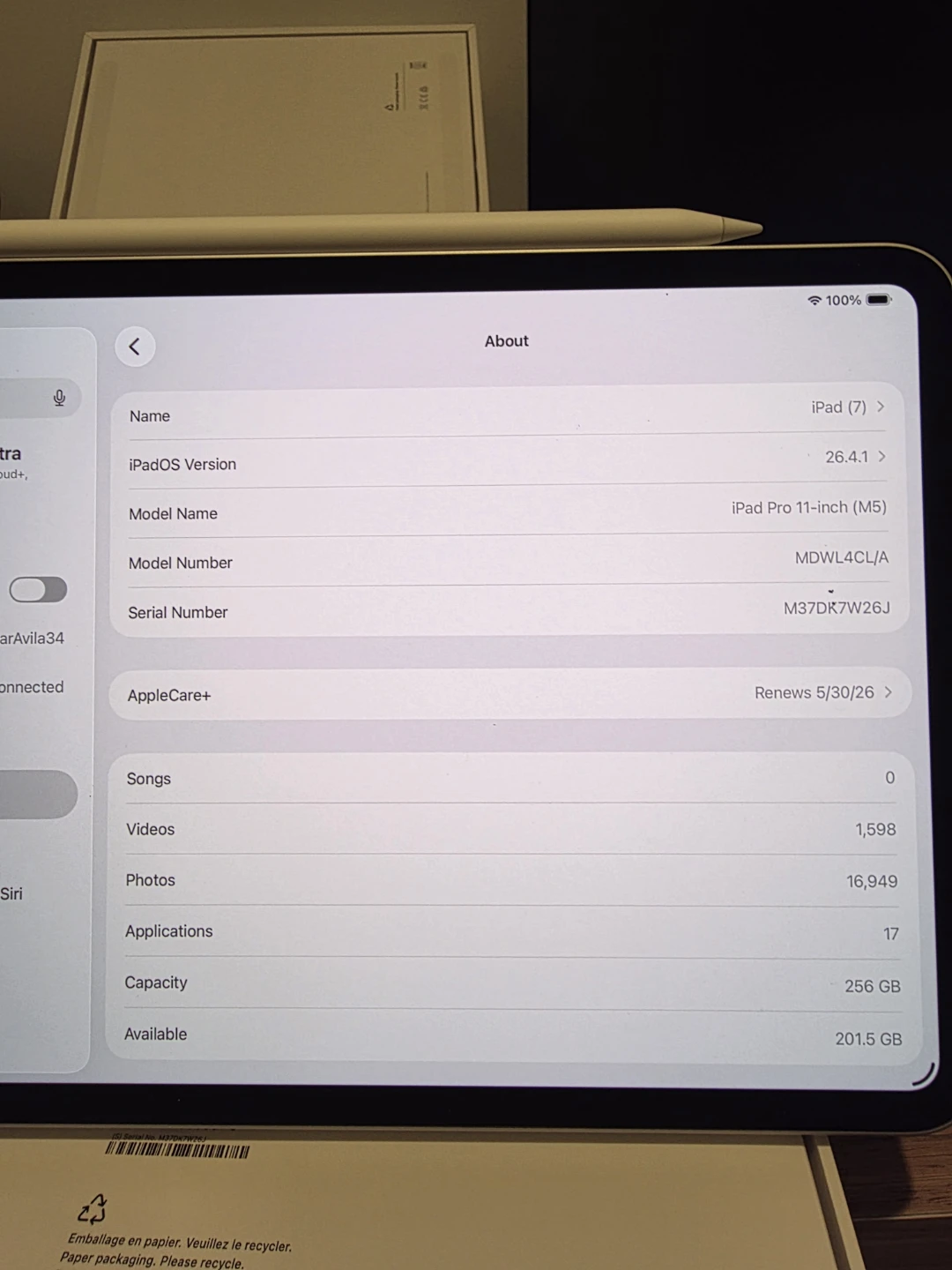 Apple iPad Pro 11-inch (M5) Wi-Fi 256GB - photo 4