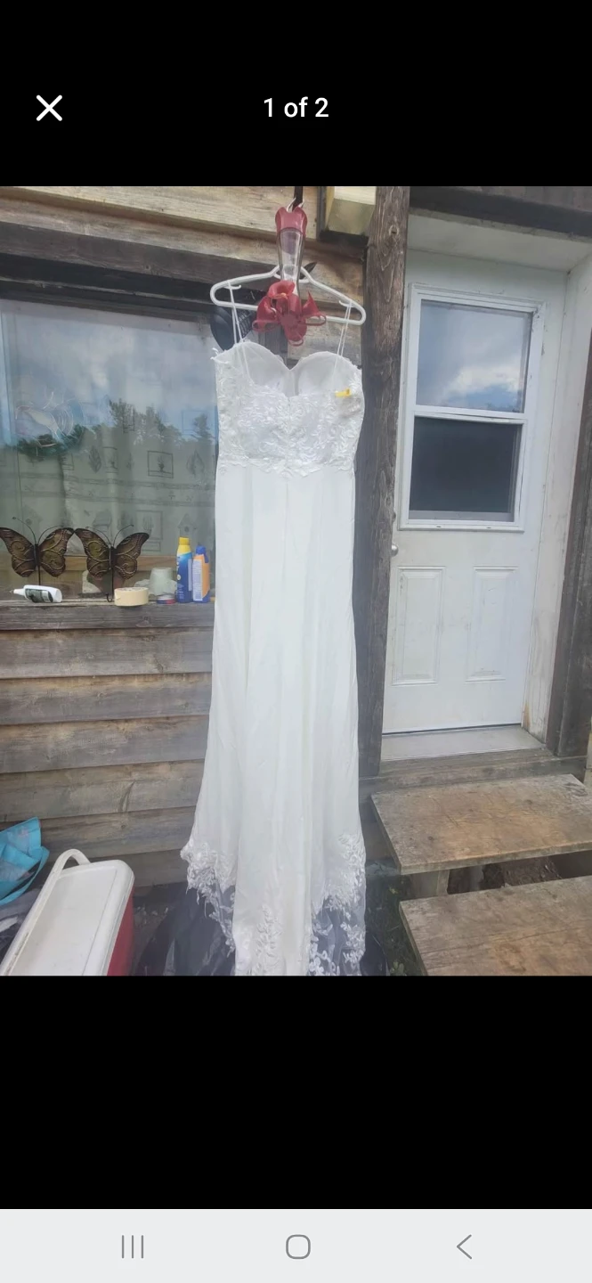 White Lace Wedding Dress