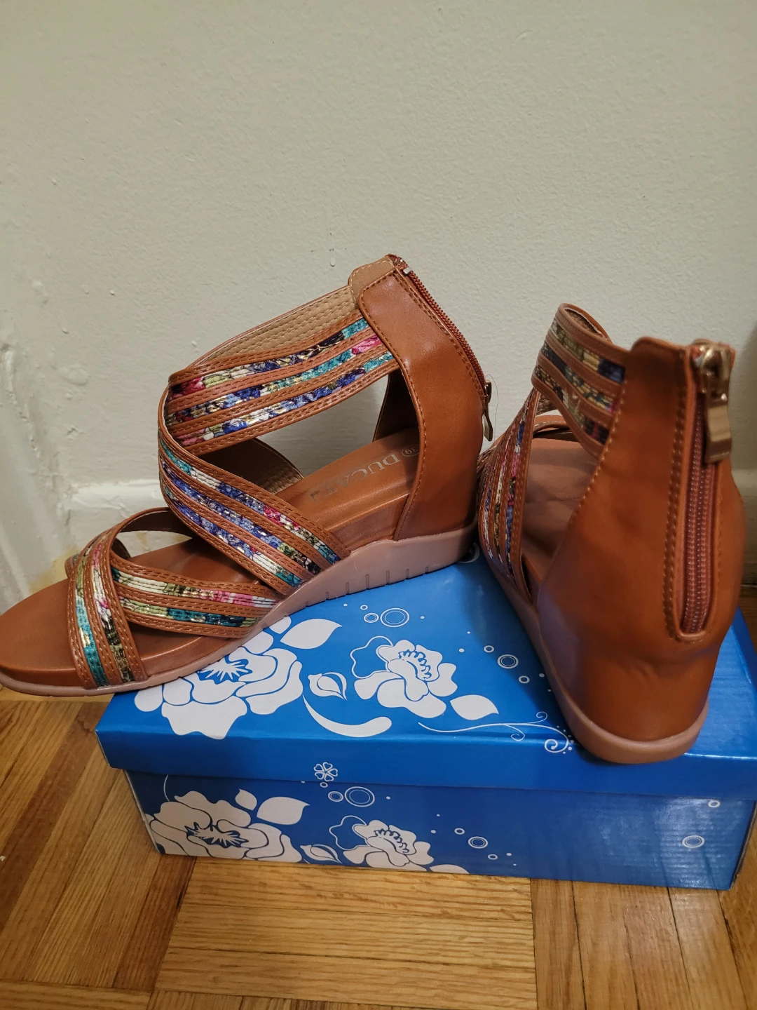 Brown rainbow Strappy Sandals - Size 39 - photo 2