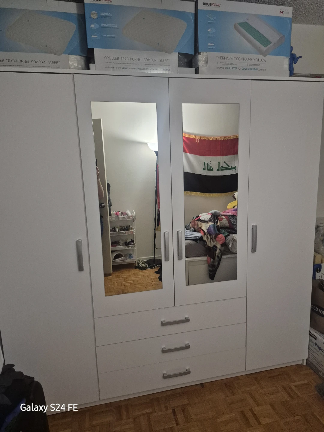 JYSK ARLO 4 Door Wardrobe with 3 Drawers - photo 2