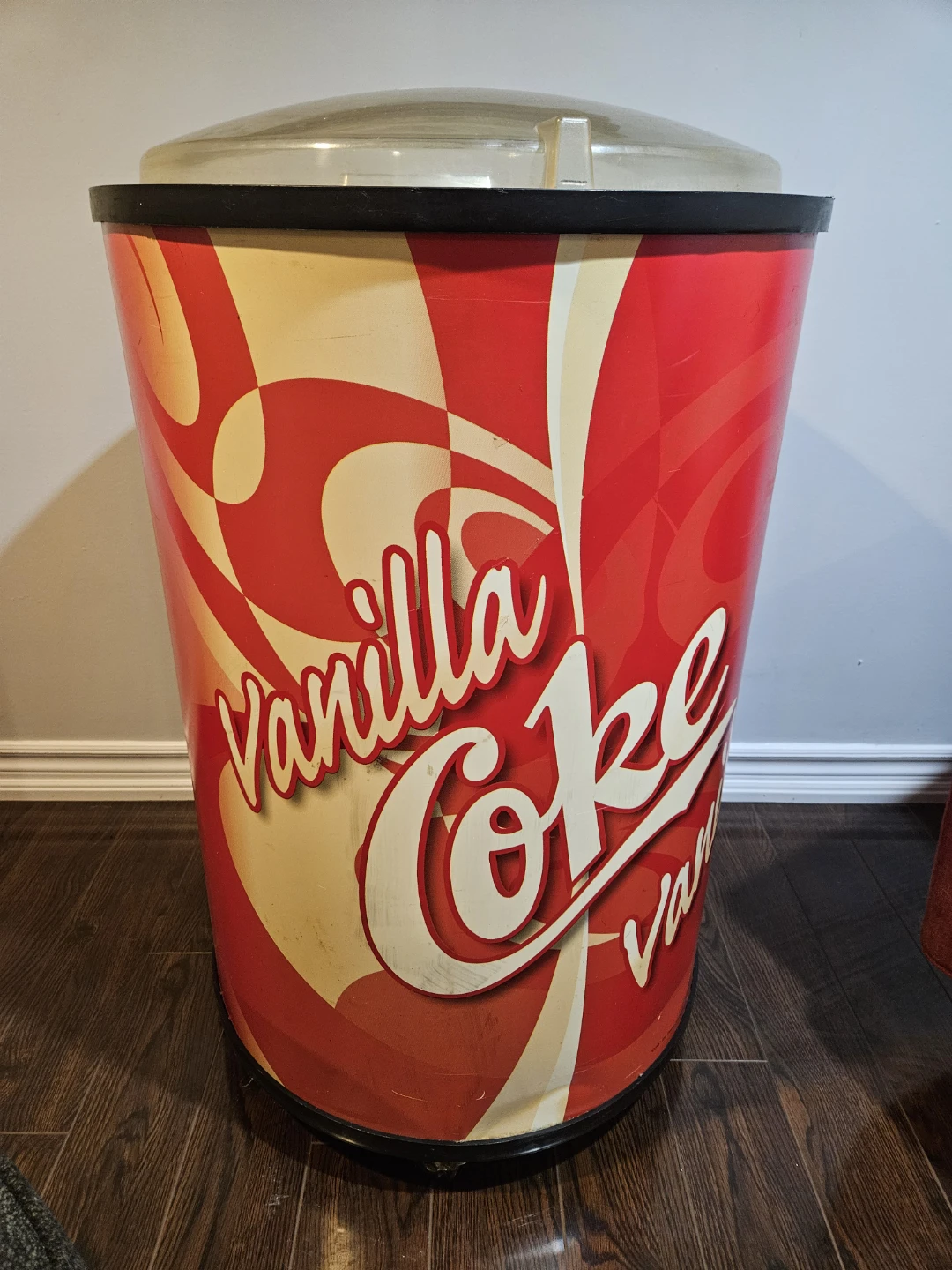 Vintage Coca-Cola Vanilla rolling Cooler