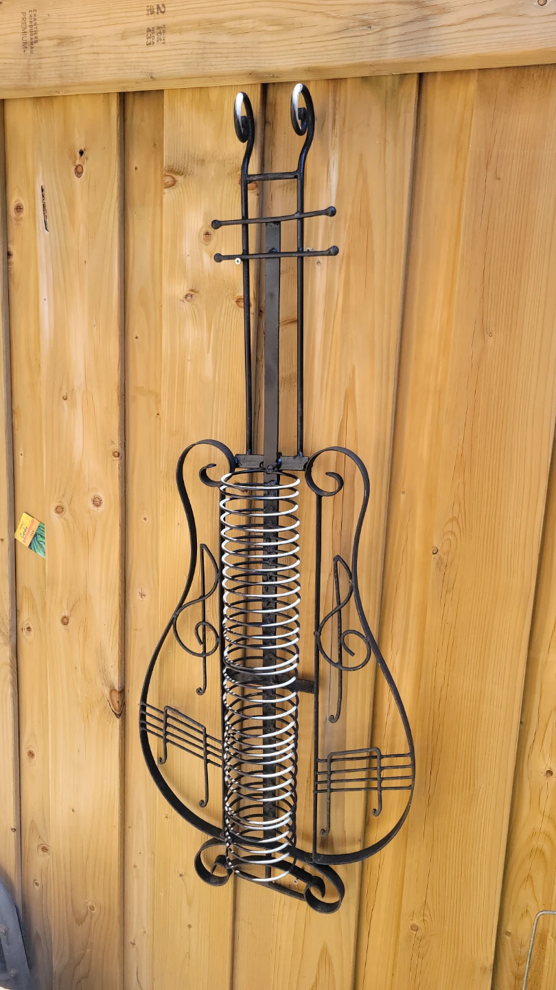 Metal Guitar Wall Floor  stand scripture
