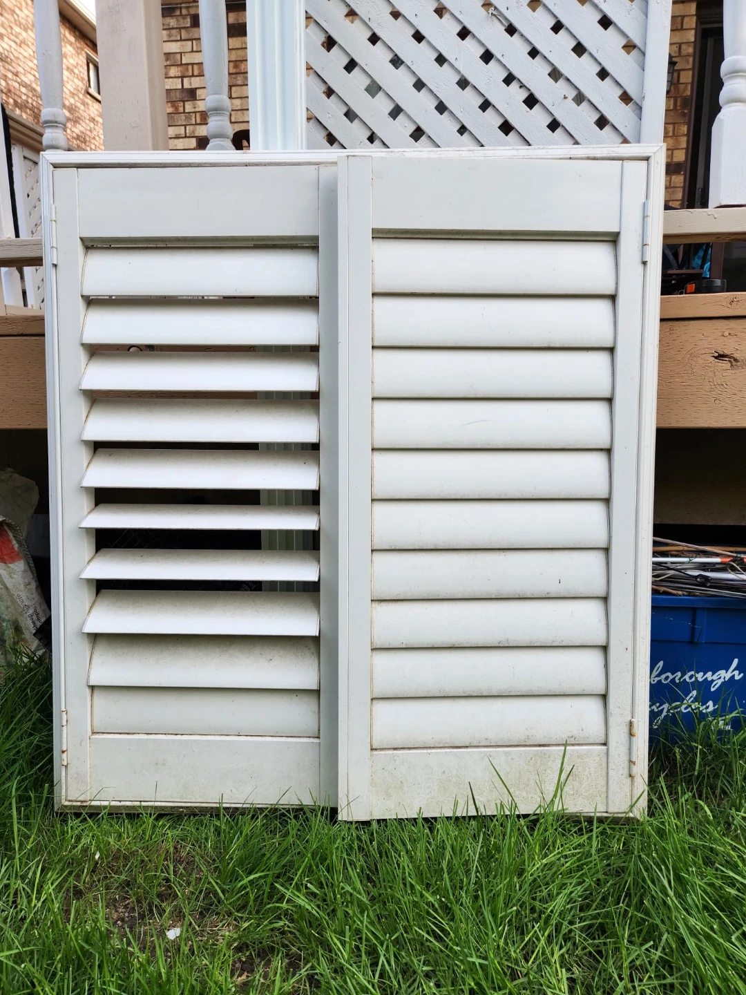 White California Shutters 42"x32"