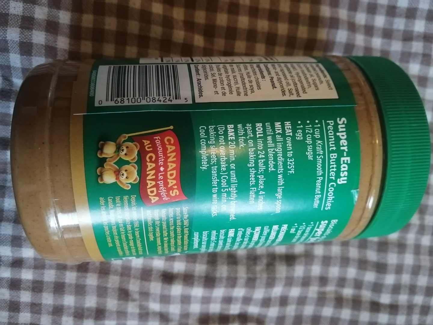 Kraft Smooth Peanut Butter 1kg - photo 2