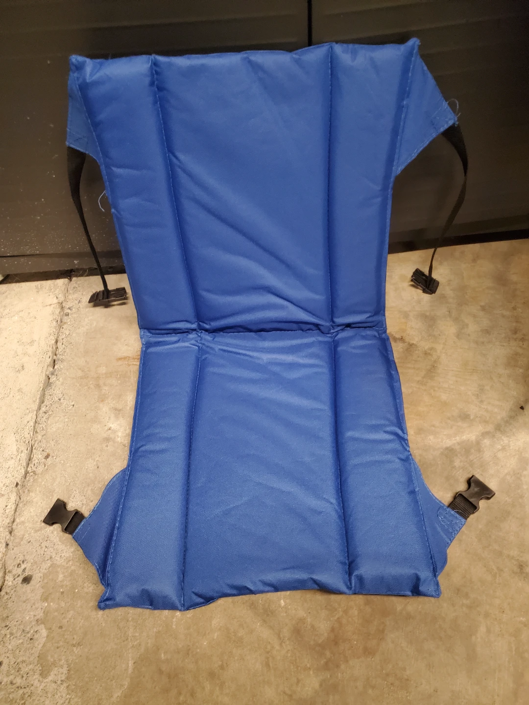 A pair (2).Blue Padded Stadium Seat