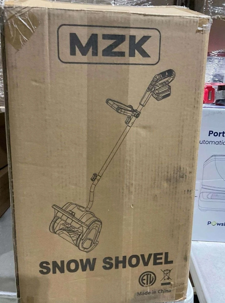 MZK Cordless Electric Snow Shovel with Battery and Charger - photo 5