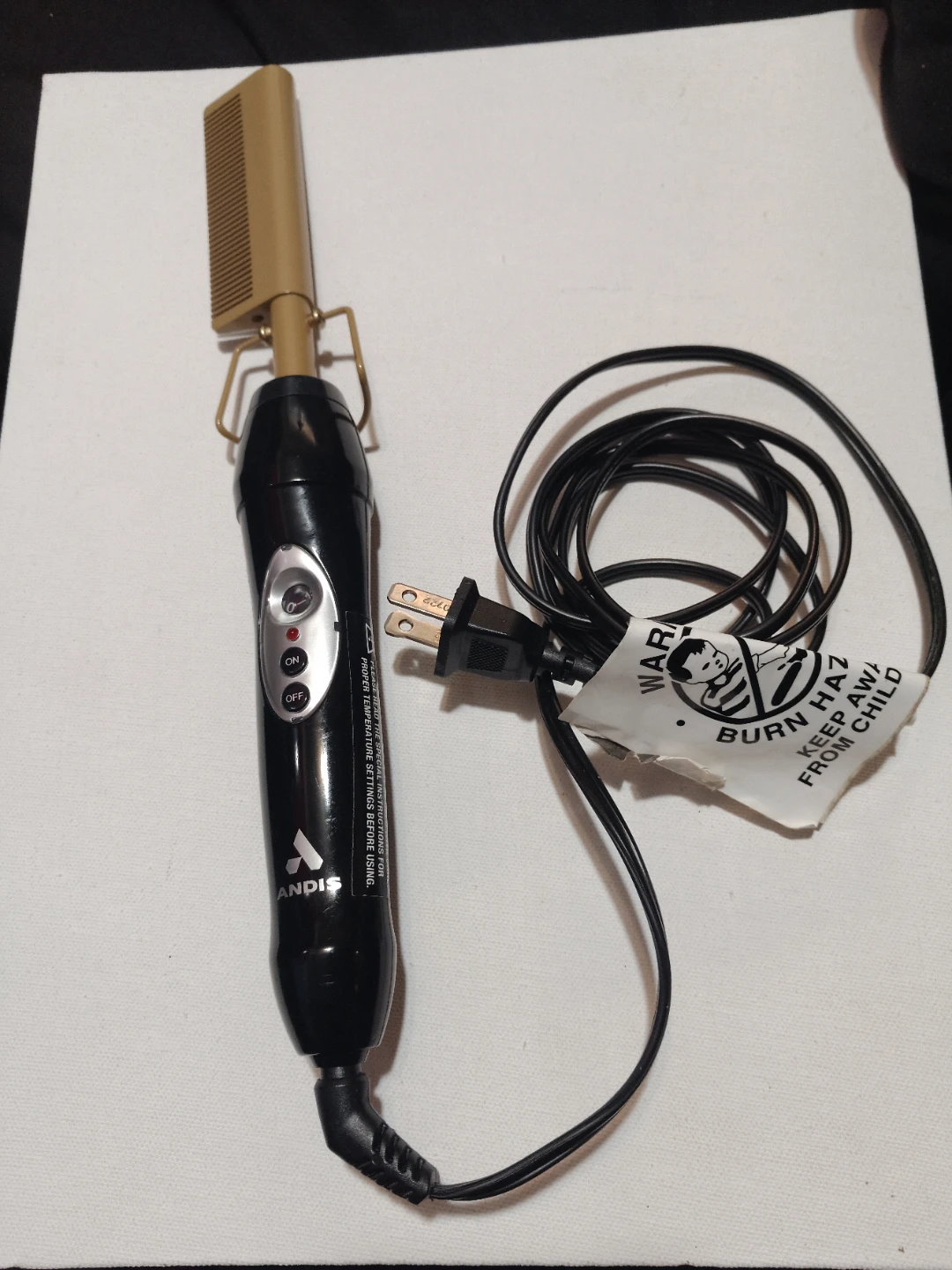 Andis Electric Heated Comb